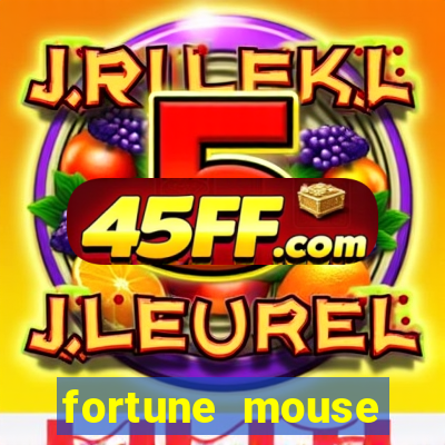 fortune mouse horario pagante